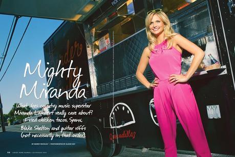 Miranda Lambert For Ladies' Home Journal Magazine, July/August 2014