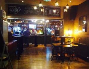 Inside interior The raven pub bar Glasgow maclay inns food drnk Glasgow blog 81 Renfield street