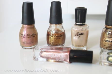 Manicure #1: Textures and Duo-Tones