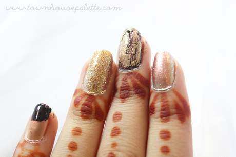 Manicure #1: Textures and Duo-Tones