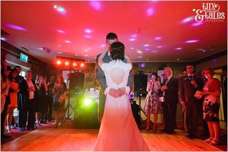 First dance at Yorkshire wedding