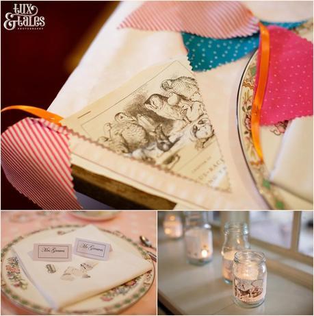 Alice in Wonderland wedding details