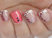 Pink Leopard Birthday Nails