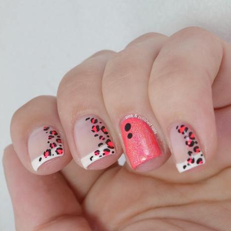 Pink Leopard Birthday Nails