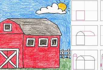 How to Draw a Barn - Paperblog