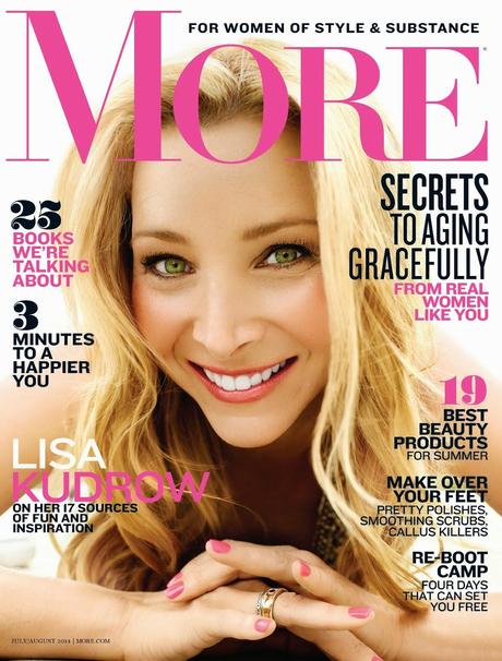 Lisa Kudrow For More Magazine, July/August 2014