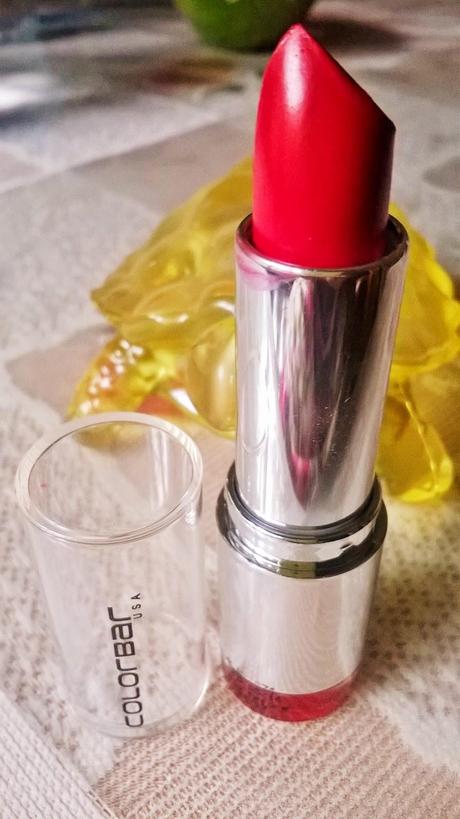 The Best Red Lipstick in a budget -Colorbar Velvet Matte Lipstick in All Fired Up Review