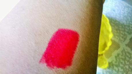 The Best Red Lipstick in a budget -Colorbar Velvet Matte Lipstick in All Fired Up Review