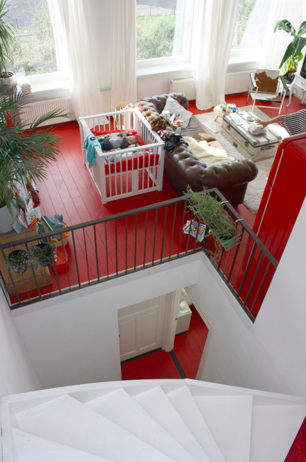 red floors
