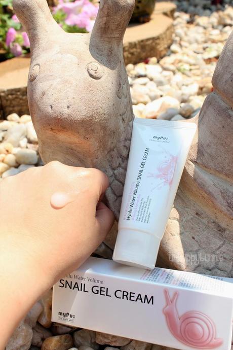 MyPu Hyalu Water Volume Snail Gel Cream Review