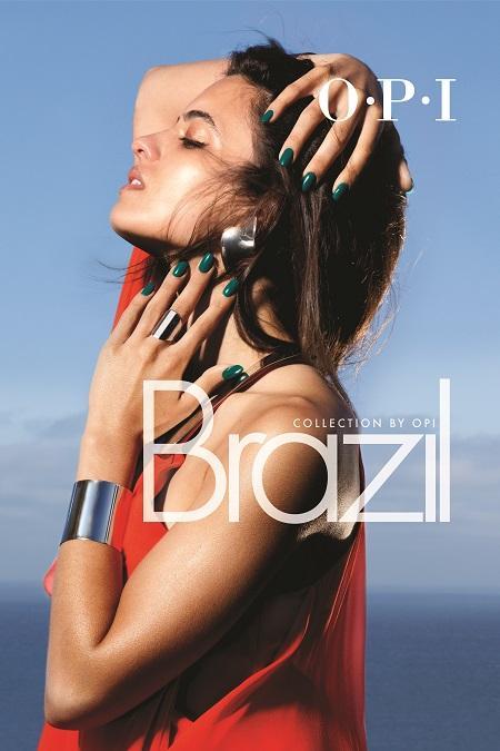 OPI BRAZIL paints nails and toes for 2014