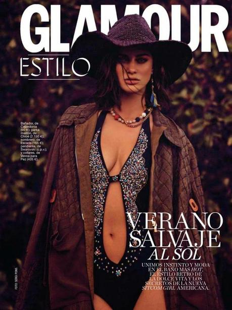 Alejandra Alonso For Glamour Magazine, Spain, July 2014