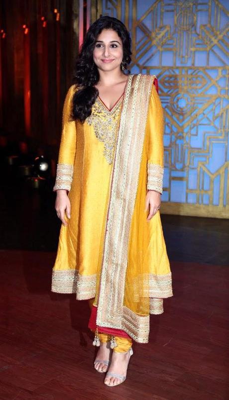Vidya Balan and Genelia D'Souza wears RITU KUMAR outfit