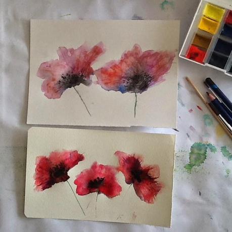 Painting Poppies Painting Poppies