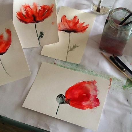 Painting Poppies Painting Poppies