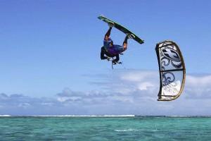 kitesurfing