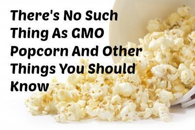 There's No Such Thing As GMO Popcorn And Other Things You Should Know | LazyHippieMama.com