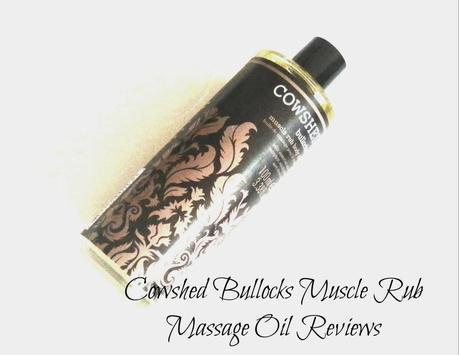 Cowshed Bullocks Muscle Rub Massage Oil Reviews