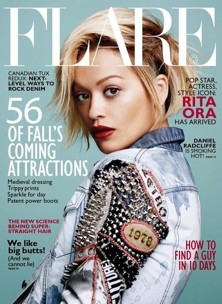 Rita Ora for Flare Magazine August 2014