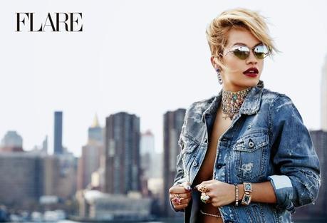 Rita Ora for Flare Magazine August 2014