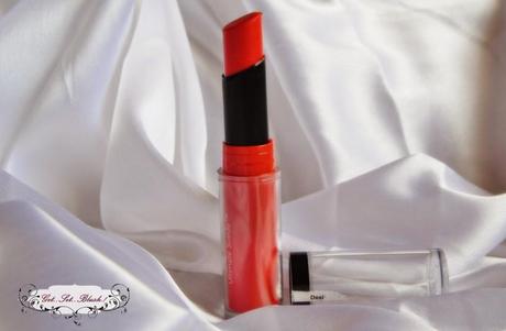 Revlon Corstay Ultimate Suede Lipstick in Designer Review,Swatches LOTD & Bloopers