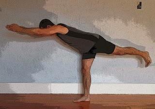 The Standing Leg and Knee in Warrior 3 Pose