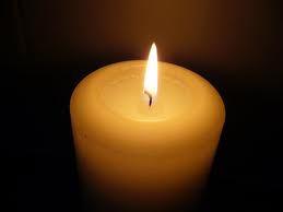 a burning candle