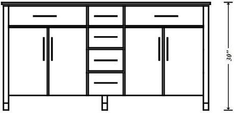 Standard Bathroom Vanity Height