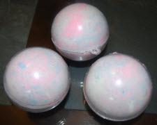 allow your bath bombs to set 