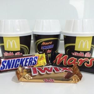 McDonald's McFlurry Dessert Ice Cream Twix Snickers Mars 3