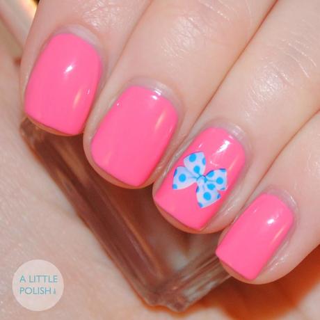 Bow Mani with Born Pretty Store Decals