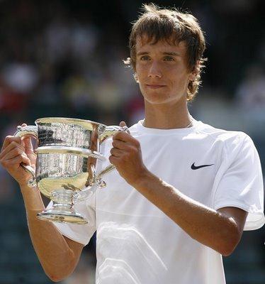 Sports Report - Wimbledon Tennis Tournament - Andrey Kuznetsov
