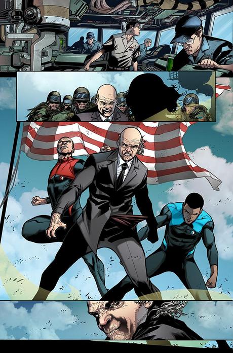 irst Look: HARBINGER: OMEGAS #1 irst Look: HARBINGER: OMEGAS #1