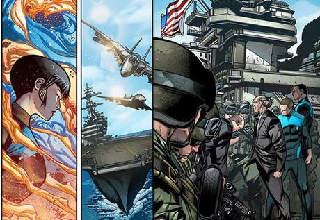 irst Look: HARBINGER: OMEGAS #1 irst Look: HARBINGER: OMEGAS #1