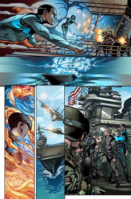 First Look: HARBINGER: OMEGAS #1 First Look: HARBINGER: OMEGAS #1