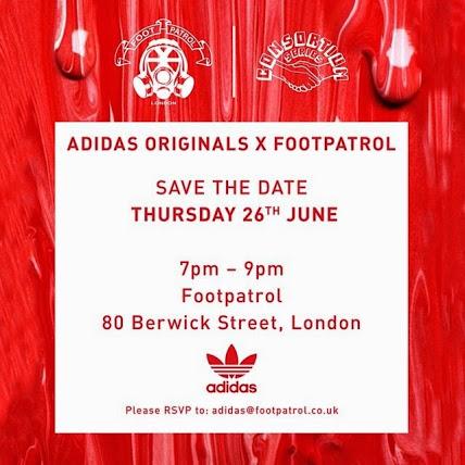 adidas Originals Consortium x Footpatrol Edberg ’86 ’Strawberries & Cream' Release