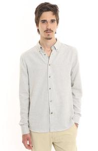 Flecked Herringbone Ivory shirt