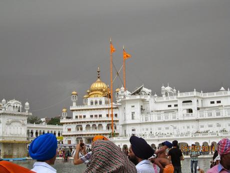 Playing Tourist Guide -- The Golden Temple at Amritsar
