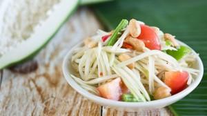 papaya salad 300x168 Restaurant Review: Thai Kitchen, Dubai