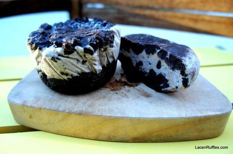 Ben & Jerry’s Ice Cream Sandwich With Oreo Crust and Peanut Butter Swirl