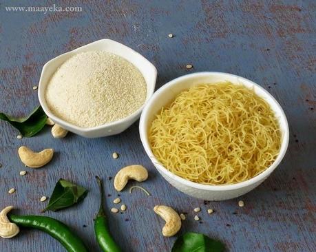 Vermicelli and Semolina Idli