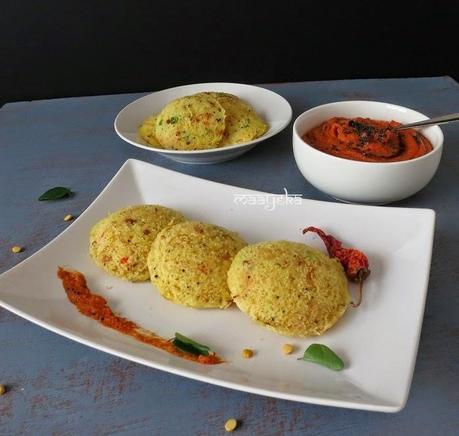 How to make semolina and vermicelli idli