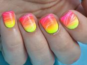 Summer Neon Gradient Watermarble