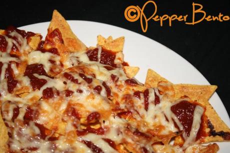 Barbecue Sauce Nachos