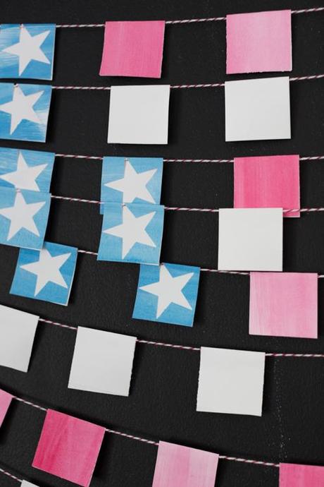 American flag bunting