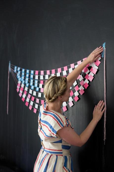 American flag bunting