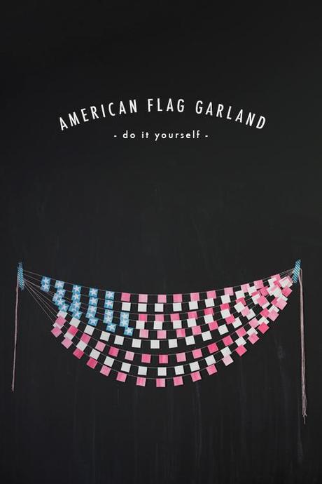 American flag bunting