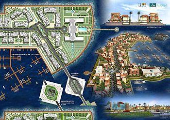 The Flower of the East Marina, a multi-billion...