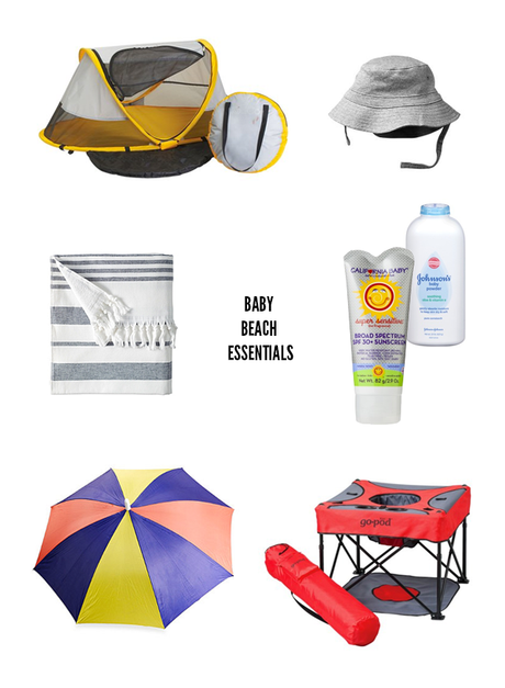 Beach Day Essentials For A Baby