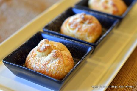 Ricotta Dumpling with Raspberry Sauce